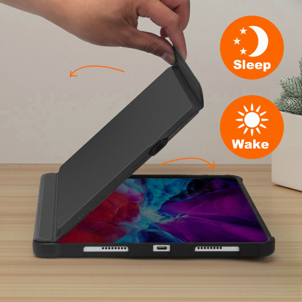 Magnetic Detachable Trackpad Keyboard Case Compatible for iPad, Durable Rechargeable Smart Folio Cover With Function of Protecting Case, 7 color Backlit, Laptop-Style Keys, Smart Connector technology( iPad and apple pencil not included )